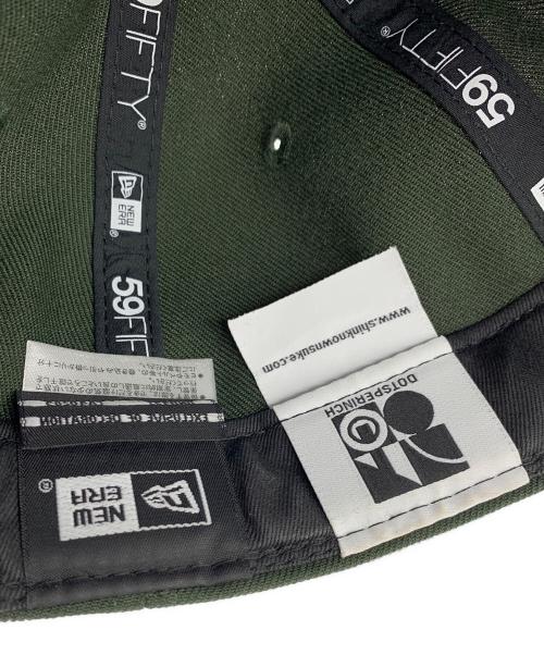 New Era（ニューエラ）New Era (ニューエラ) SHINKNOWNSUKE キャップ グリーン×オレンジの古着・服飾アイテム