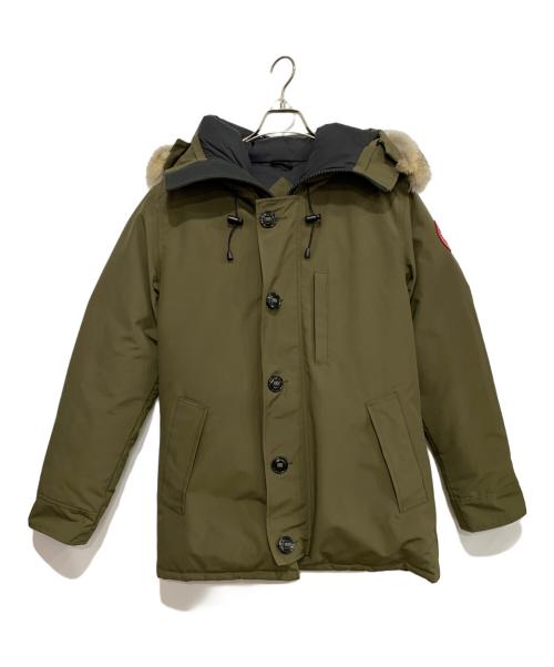 CANADA GOOSE（カナダグース）CANADA GOOSE (カナダグース) CIHTEAU PARKA FF オリーブ サイズ:Lの古着・服飾アイテム