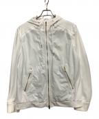 EMMETIエンメティ）の古着「ライダースジャケット」｜ホワイト