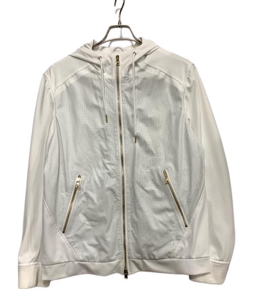 EMMETI（エンメティ）EMMETI (エンメティ) ライダースジャケット ホワイト サイズ:SIZE52の古着・服飾アイテム