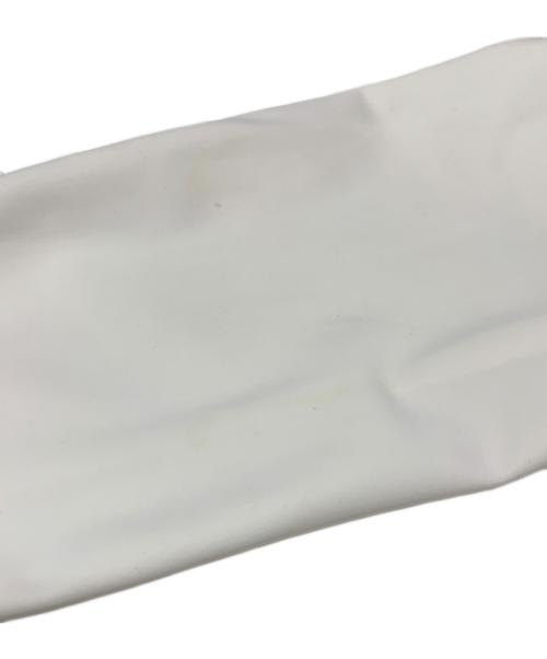 EMMETI（エンメティ）EMMETI (エンメティ) ライダースジャケット ホワイト サイズ:SIZE52の古着・服飾アイテム