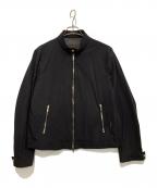 MOORERムーレー）の古着「ライダースジャケット」｜ブラック