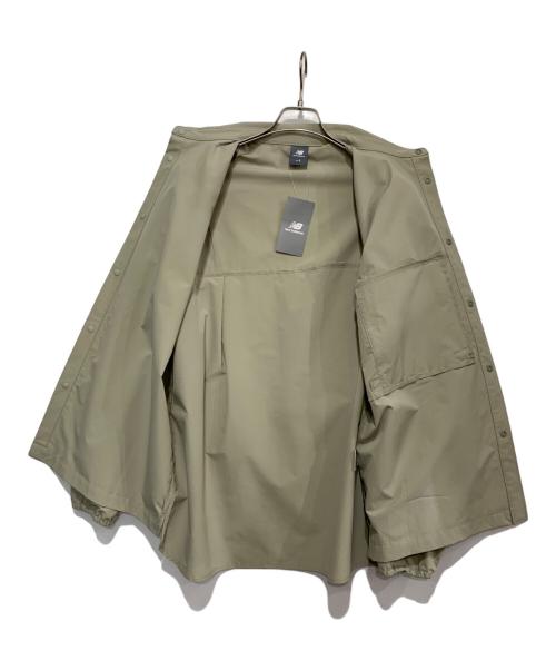 NEW BALANCE（ニューバランス）NEW BALANCE (ニューバランス) オーバーサイズシャツ ベージュ サイズ:Lの古着・服飾アイテム