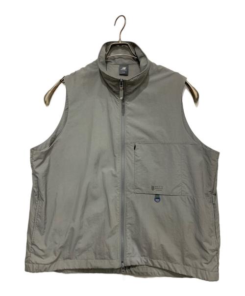 NEW BALANCE（ニューバランス）NEW BALANCE (ニューバランス) スタンドネックベスト グレー サイズ:Lの古着・服飾アイテム