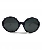 CHANELシャネル）の古着「サングラス」｜ネイビー×ホワイト