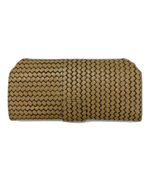 HIROKO HAYASHI（ヒロコ ハヤシ）HIROKO HAYASHI (ヒロコ ハヤシ) 長財布 ベージュの古着・服飾アイテム