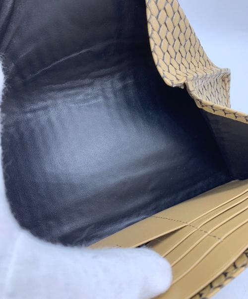 HIROKO HAYASHI（ヒロコ ハヤシ）HIROKO HAYASHI (ヒロコ ハヤシ) 長財布 ベージュの古着・服飾アイテム