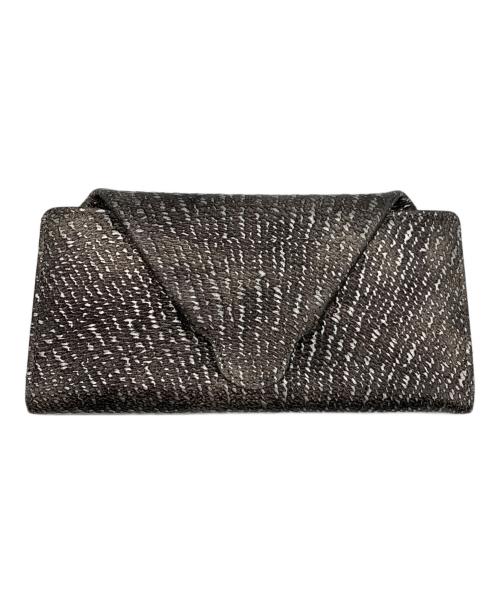 HIROKO HAYASHI（ヒロコ ハヤシ）HIROKO HAYASHI (ヒロコ ハヤシ) 長財布 シルバーの古着・服飾アイテム