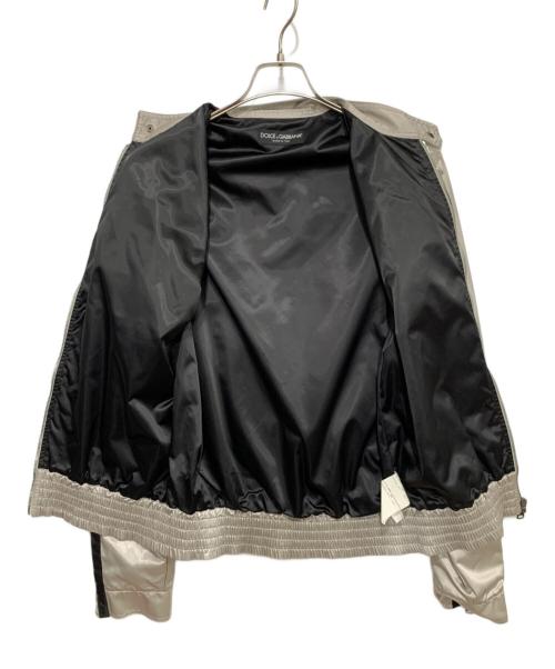 DOLCE & GABBANA（ドルチェ＆ガッバーナ）DOLCE & GABBANA (ドルチェ＆ガッバーナ) ナイロンジャケット グレー サイズ:SIZE46の古着・服飾アイテム