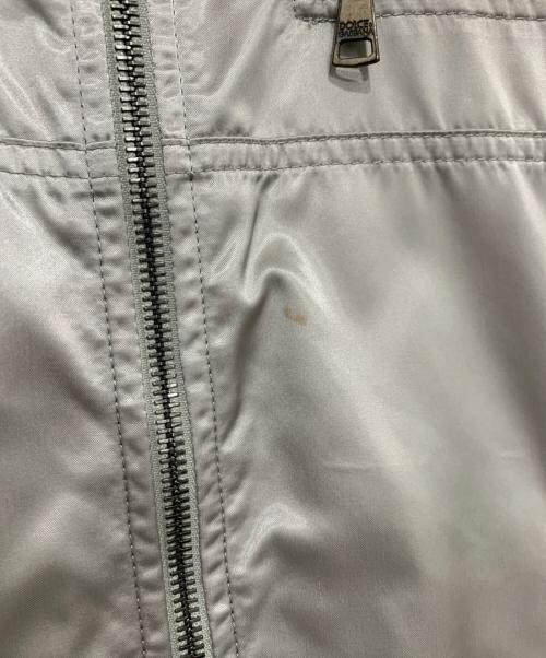 DOLCE & GABBANA（ドルチェ＆ガッバーナ）DOLCE & GABBANA (ドルチェ＆ガッバーナ) ナイロンジャケット グレー サイズ:SIZE46の古着・服飾アイテム