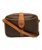 CELINEセリーヌ）の古着「マカダム柄ショルダーバッグ」｜ブラウン