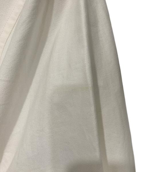 maison kitsune（メゾンキツネ）MAISON KITSUNE (メゾンキツネ) フォックスパッチボタンダウンシャツ ホワイト サイズ:37の古着・服飾アイテム