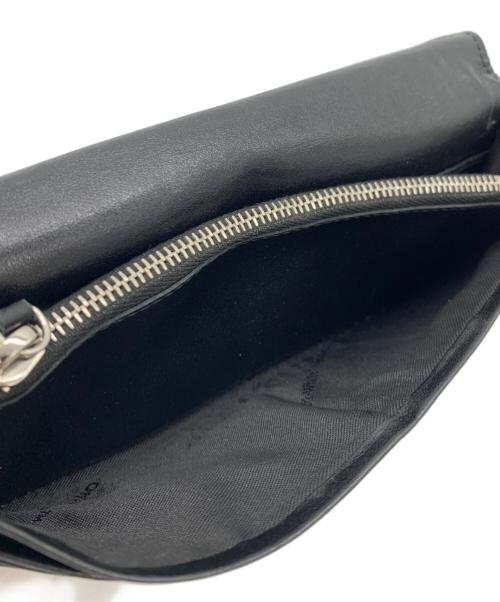 OFFWHITE（オフホワイト）OFFWHITE (オフホワイト) 二つ折り長財布 ブラックの古着・服飾アイテム