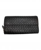 BOTTEGA VENETAボッテガベネタ）の古着「二つ折り長財布」｜ブラウン