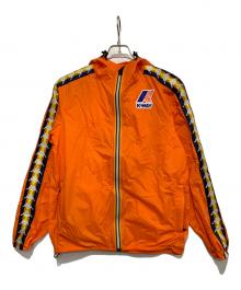K-WAY（ケイウェイ）の古着「ウインドブレーカー」｜オレンジ