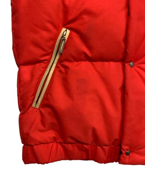MONCLER（モンクレール）MONCLER (モンクレール) ヴィンテージダウンベスト レッド サイズ:-の古着・服飾アイテム