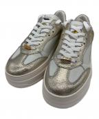 atlantic stars×卑弥呼アトランティックスターズ×ヒミコ）の古着「厚底スニーカー」｜ホワイト×シルバー