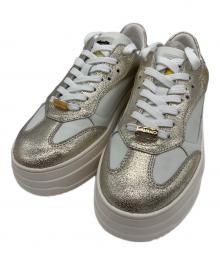 atlantic stars×卑弥呼（アトランティックスターズ×ヒミコ）の古着「厚底スニーカー」｜ホワイト×シルバー