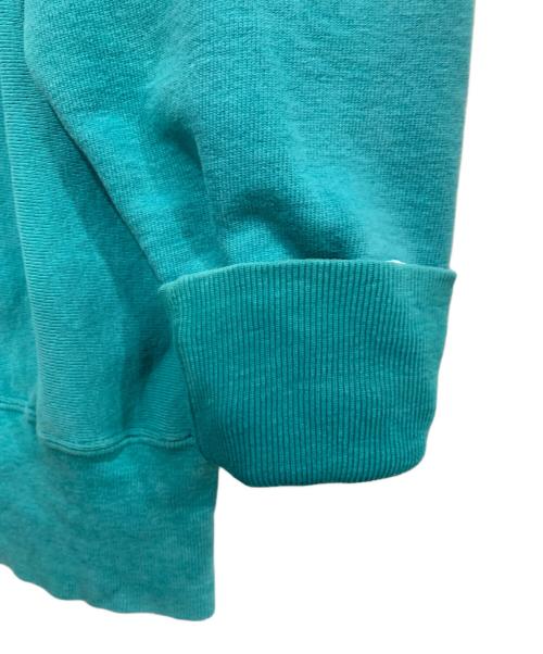 Champion REVERSE WEAVE（チャンピオン リバース ウィーブ）Champion REVERSE WEAVE (チャンピオン リバース ウィーブ) スウェット ブルーグリーン サイズ:Lの古着・服飾アイテム