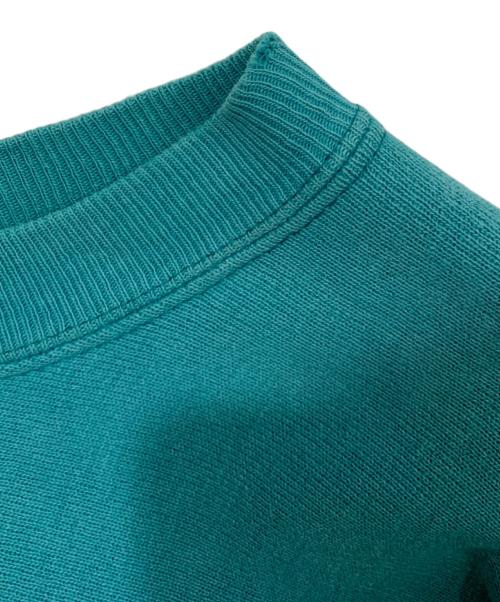 Champion REVERSE WEAVE（チャンピオン リバース ウィーブ）Champion REVERSE WEAVE (チャンピオン リバース ウィーブ) スウェット ブルーグリーン サイズ:Lの古着・服飾アイテム