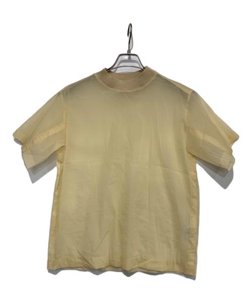 TOGA ARCHIVES（トーガアーカイブス）TOGA ARCHIVES (トーガアーカイブス) シースルーカットソー ベージュ サイズ:SIZE36の古着・服飾アイテム