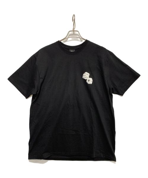 stussy（ステューシー）stussy (ステューシー) 半袖カットソー ブラック サイズ:Lの古着・服飾アイテム