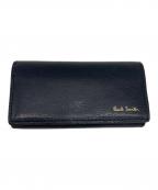 PAUL SMITHポールスミス）の古着「シティエンボスキーケース」｜ネイビー