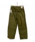 CIOTA (シオタ) スピンコットンバックサテンベイカーパンツ オリーブ サイズ:SIZE4：13000円