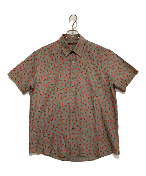 LOUIS VUITTON（ルイ ヴィトン）LOUIS VUITTON (ルイ ヴィトン) 半袖シャツ グレー サイズ:SIZE39の古着・服飾アイテム