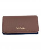 PAUL SMITHポールスミス）の古着「キーケース」｜ピンク×ブルー