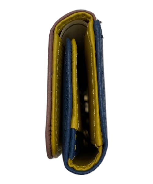 PAUL SMITH（ポールスミス）PAUL SMITH (ポールスミス) キーケース ピンク×ブルーの古着・服飾アイテム