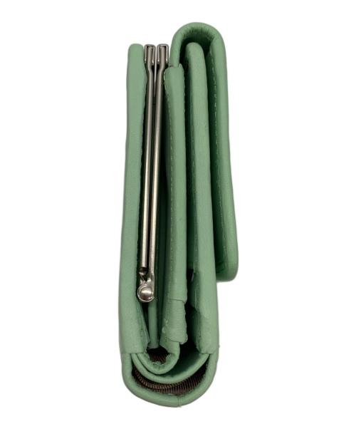 PAUL SMITH（ポールスミス）Paul Smith (ポールスミス) 3つ折り財布 ライトグリーンの古着・服飾アイテム