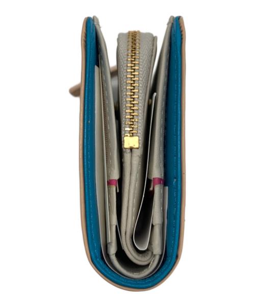 PAUL SMITH（ポールスミス）Paul Smith (ポールスミス) 2つ折り財布 ベージュの古着・服飾アイテム