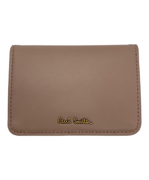 PAUL SMITH（ポールスミス）PAUL SMITH (ポールスミス) カードケース ピンクの古着・服飾アイテム