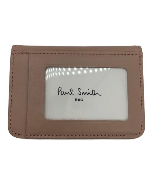 PAUL SMITH（ポールスミス）PAUL SMITH (ポールスミス) カードケース ピンクの古着・服飾アイテム