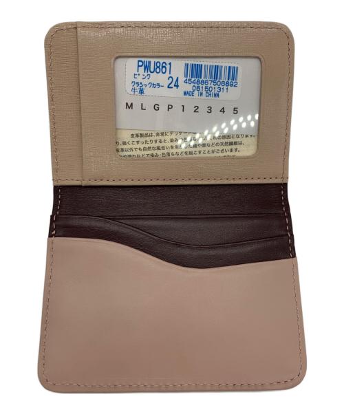 PAUL SMITH（ポールスミス）PAUL SMITH (ポールスミス) カードケース ピンクの古着・服飾アイテム