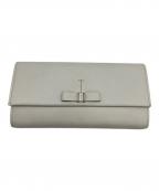 Salvatore Ferragamoサルヴァトーレ フェラガモ）の古着「長財布」｜ホワイト