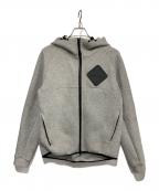 F.C.R.B.エフシーレアルブリストル）の古着「ジップパーカー」｜グレー