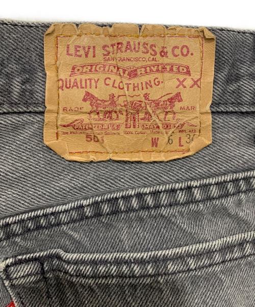 LEVI'S（リーバイス）LEVI'S (リーバイス) 501デニムパンツ ブラック サイズ:SIZE 91cm (W36)の古着・服飾アイテム