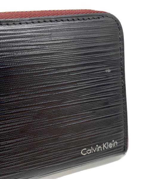 Calvin Klein（カルバンクライン）Calvin Klein (カルバンクライン) 長財布 ブラックの古着・服飾アイテム