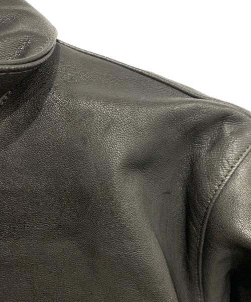 Schott（ショット）Schott (ショット) レザージャケット ブラック サイズ:Mの古着・服飾アイテム