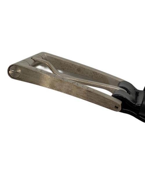 BVLGARI（ブルガリ）BVLGARI (ブルガリ) レザーベルト ブラックの古着・服飾アイテム