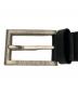 BVLGARI (ブルガリ) レザーベルト ブラック：18000円