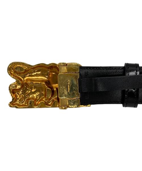 Cartier（カルティエ）Cartier (カルティエ) レザーベルト ブラックの古着・服飾アイテム