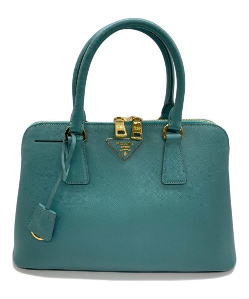 PRADA（プラダ）PRADA (プラダ) 2WAYバッグ スカイブルーの古着・服飾アイテム