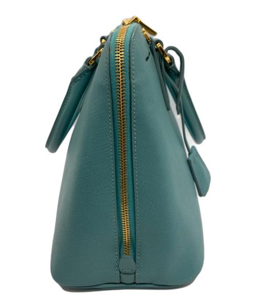 PRADA（プラダ）PRADA (プラダ) 2WAYバッグ スカイブルーの古着・服飾アイテム