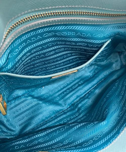 PRADA（プラダ）PRADA (プラダ) 2WAYバッグ スカイブルーの古着・服飾アイテム