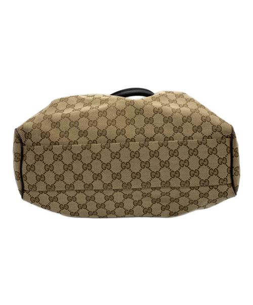GUCCI（グッチ）GUCCI (グッチ) ハンドバッグ ブラウンの古着・服飾アイテム