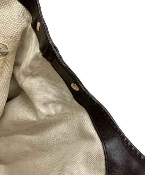 GUCCI（グッチ）GUCCI (グッチ) ハンドバッグ ブラウンの古着・服飾アイテム