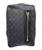 GUCCIグッチ）の古着「ウエストベルトバッグ」｜ブラック×ネイビー